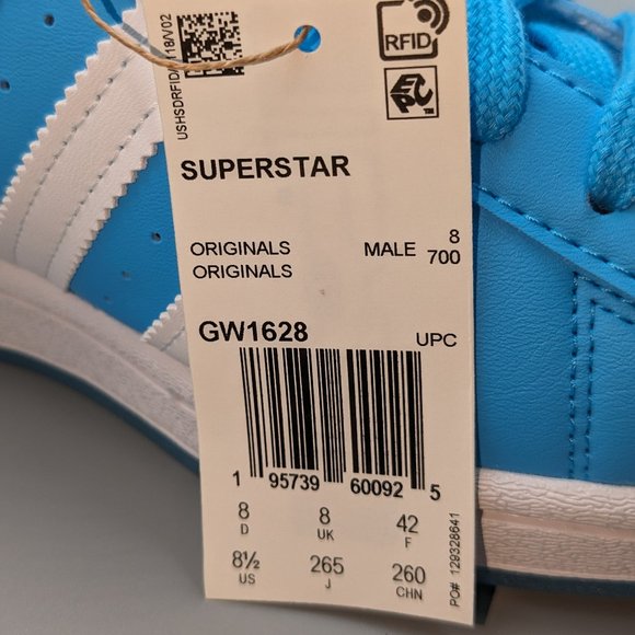 adidas *BUNDLE*  Sky Rush Superstar / Firebird - Picture 4 of 12